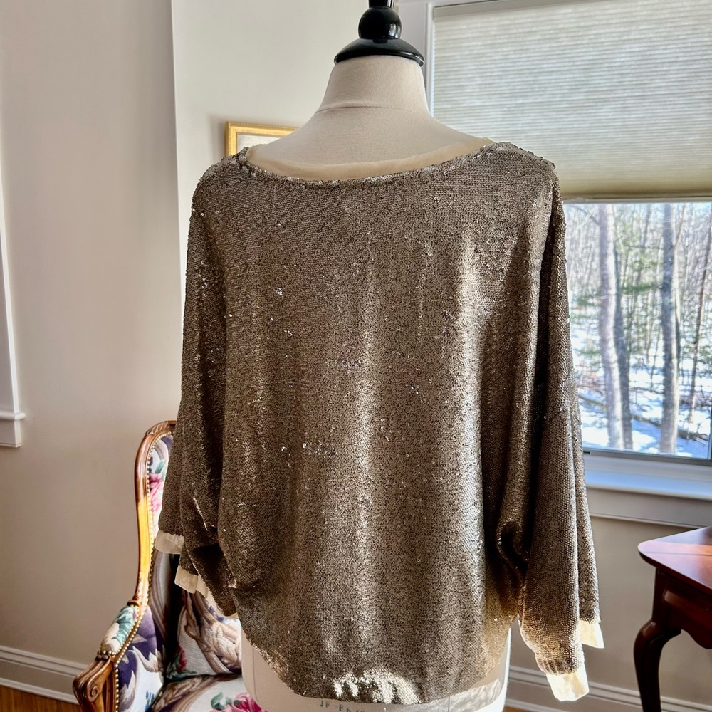 🆕 Free People Sequin Top - Picture 4 of 5